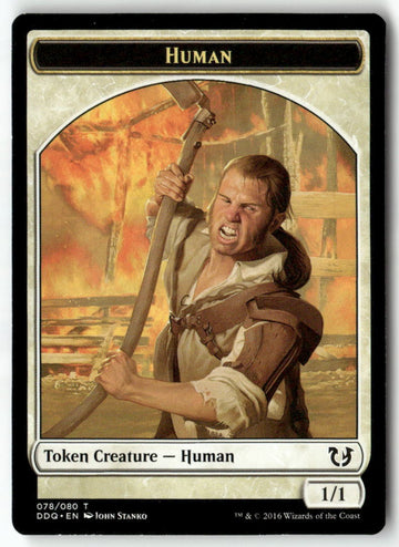 MTG Human Token Duel Decks: Blessed vs. Cursed LP Magic The Gathering