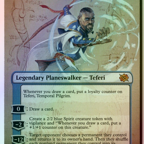 MTG Teferi, Temporal Pilgrim (Borderless) FOIL The Brothers' War