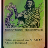 MTG Jaheira, Friend of the Forest (Showcase) FOIL Commander Battle for Baldu