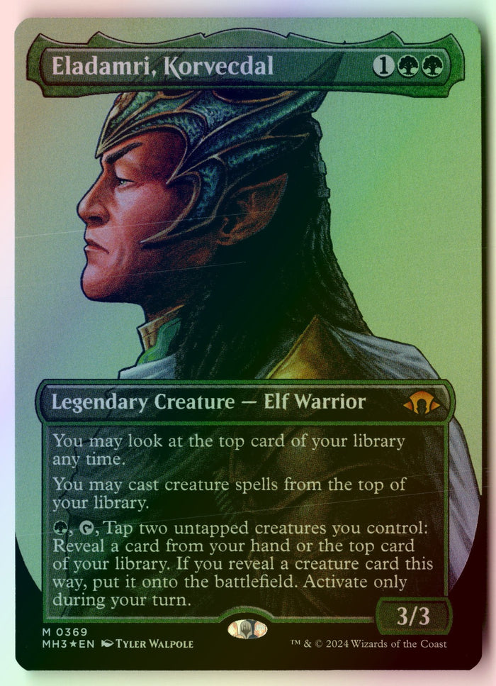 MTG Eladamri, Korvecdal (Borderless) Modern Horizons 3 FOIL