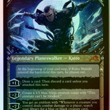 MTG Kaito Shizuki FOIL (Showcase) Kamigawa: Neon Dynasty  Magic The Gathering