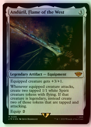 MTG Anduril, Flame of the West FOIL The Lord of the Rings
