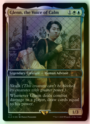 MTG Glenn, the Voice of Calm Secret Lair Drop Series FOIL