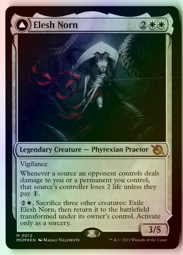MTG Elesh Norn March of the Machine FOIL