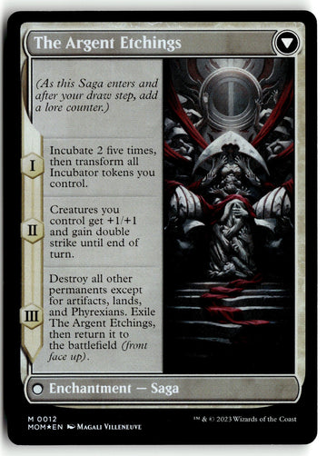 MTG Elesh Norn March of the Machine FOIL (back)