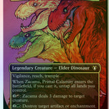 MTG Zacama, Primal Calamity (Borderless) FOIL Commander Masters LP