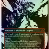 MTG Capricious Hellraiser (Showcase) Phyrexia: All Will Be One FOIL