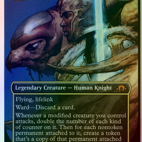 MTG Arna Kennerud, Skycaptain (Borderless) Modern Horizons 3 LP M FOIL