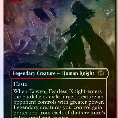 MTG Eowyn, Fearless Knight (Borderless) FOIL The Lord of the Rings