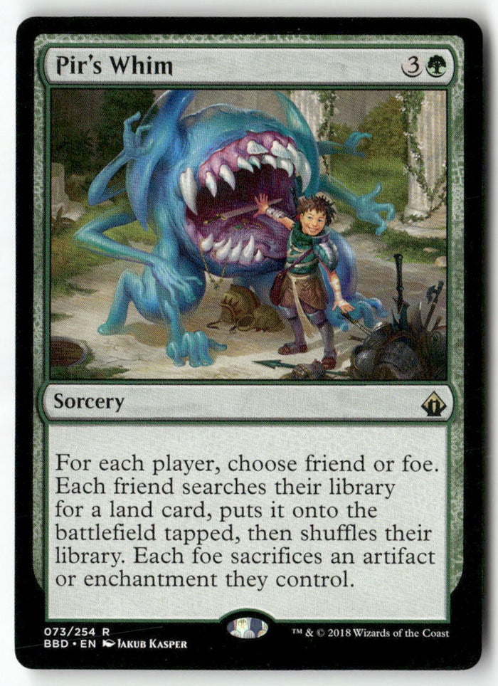 MTG Pir's Whim Battlebond LP Magic The Gathering