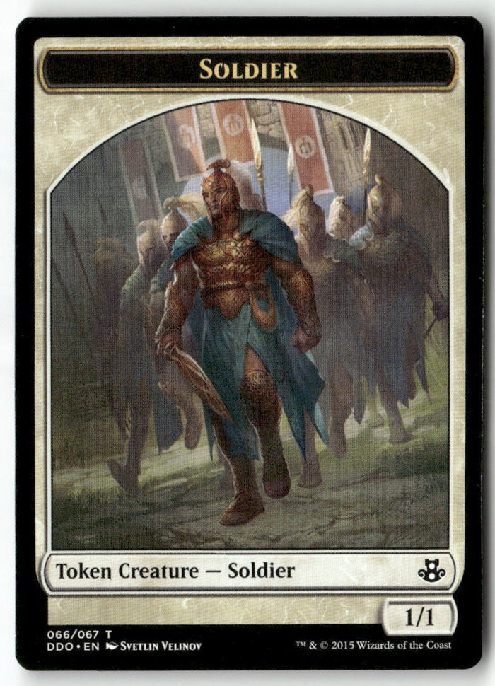 MTG Soldier Token Duel Decks: Elspeth vs. Kiora LP Magic The Gathering