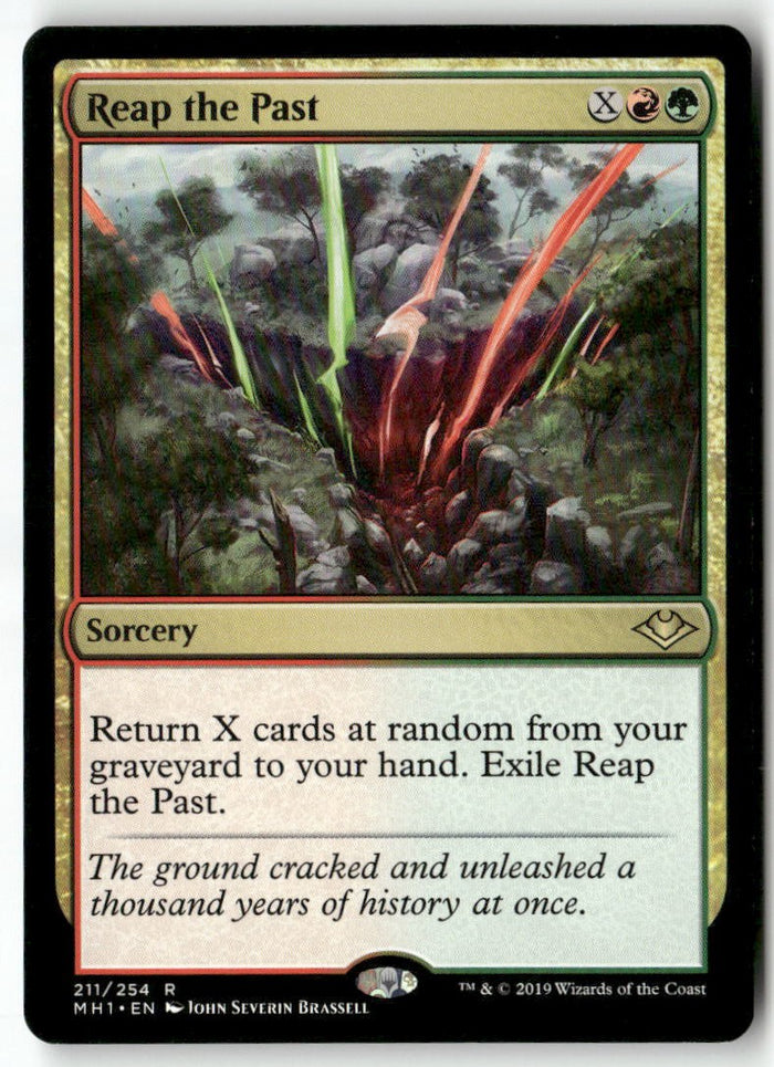 MTG Reap the Past Modern Horizons LP Magic The Gathering