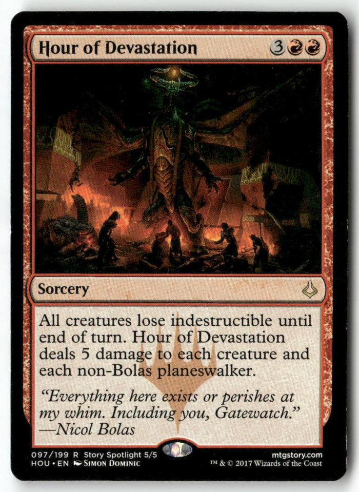 MTG Hour of Devastation Hour of Devastation LP Magic The Gathering