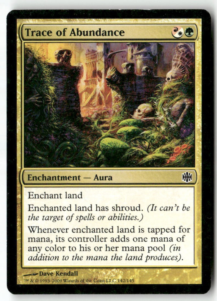 MTG Trace of Abundance Alara Reborn LP Magic The Gathering