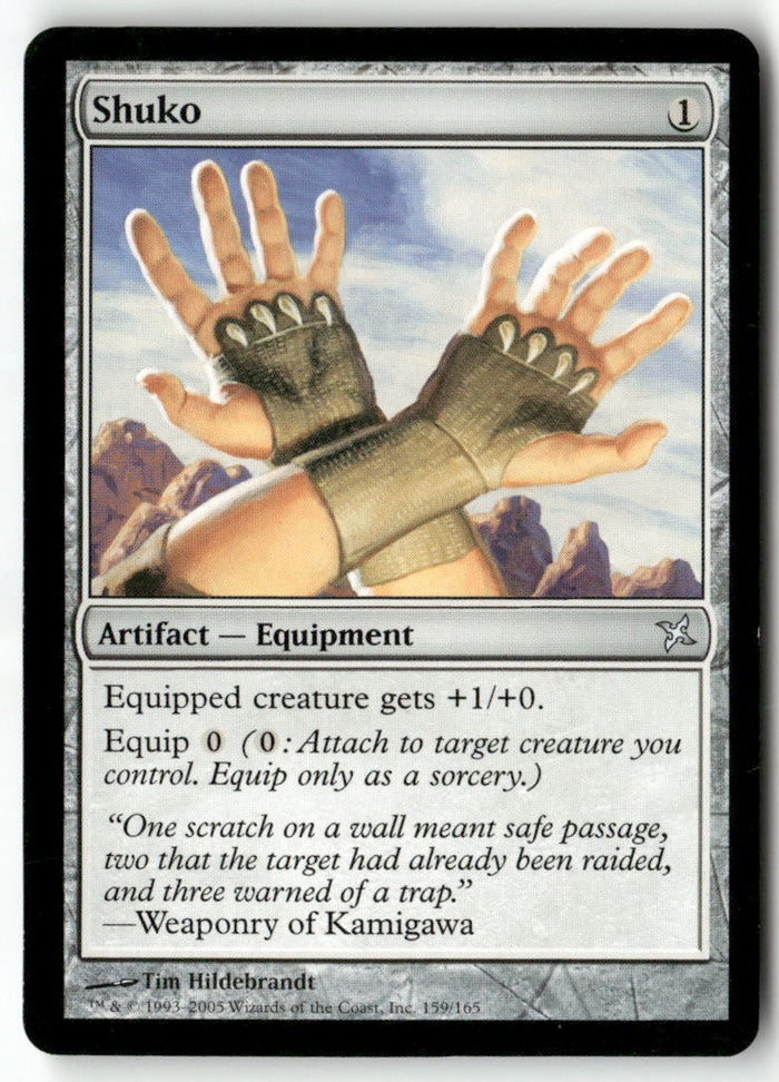 MTG Shuko Betrayers of Kamigawa LP Magic The Gathering