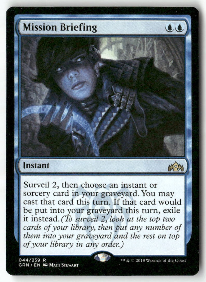 MTG Mission Briefing Guilds of Ravnica LP Magic The Gathering