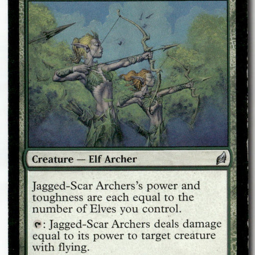 MTG Jagged-Scar Archers Lorwyn LP Magic The Gathering