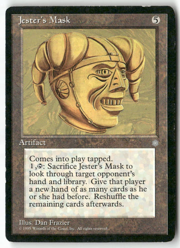 MTG Jester's Mask Ice Age LP Magic The Gathering