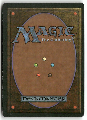 MTG Snow-Covered Island Ice Age LP Magic The Gathering (back)