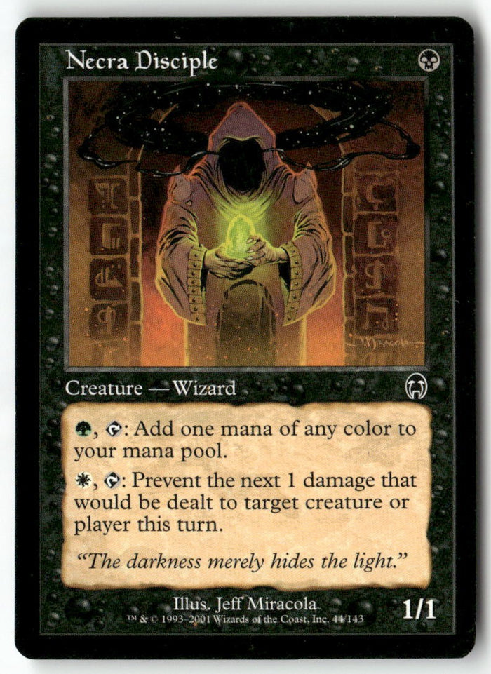 MTG Necra Disciple Apocalypse LP Magic The Gathering