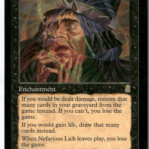 MTG Nefarious Lich Odyssey LP Magic The Gathering
