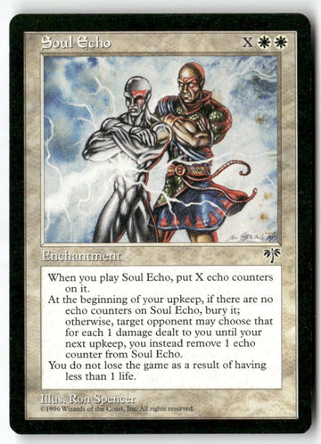 MTG Soul Echo Mirage LP Magic The Gathering