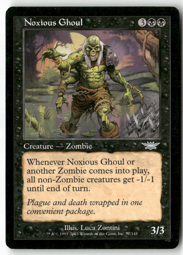 MTG Noxious Ghoul Legions LP Magic The Gathering
