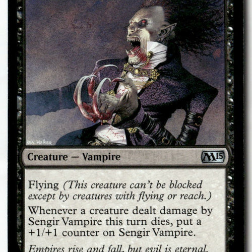 MTG Sengir Vampire Magic 2015 (M15) LP Magic The Gathering
