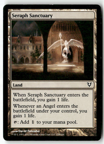 MTG Seraph Sanctuary Avacyn Restored LP Magic The Gathering