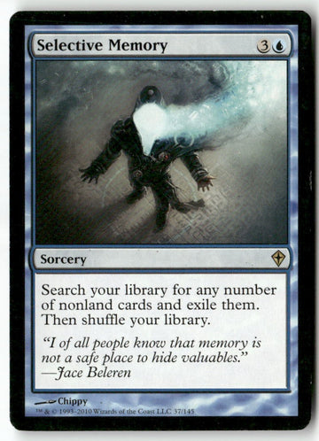 MTG Selective Memory Worldwake LP Magic The Gathering