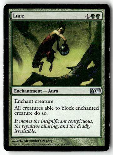 MTG Lure Magic 2012 (M12) LP Magic The Gathering