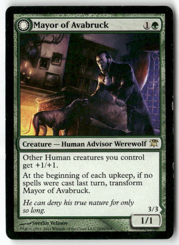 MTG Mayor of Avabruck Innistrad LP Magic The Gathering