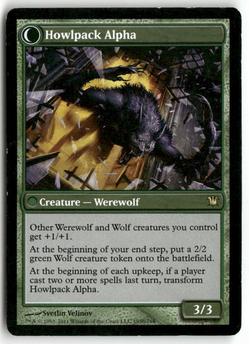 MTG Mayor of Avabruck Innistrad LP Magic The Gathering (back)