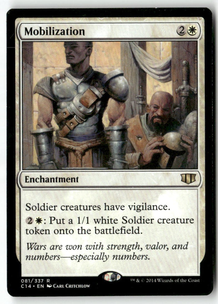 MTG Mobilization Commander 2014 LP Magic The Gathering