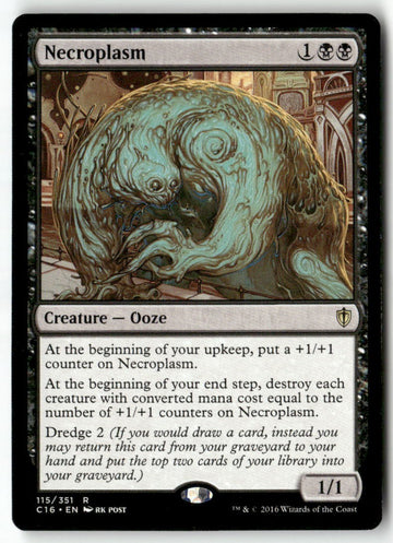 MTG Necroplasm Commander 2016 LP Magic The Gathering