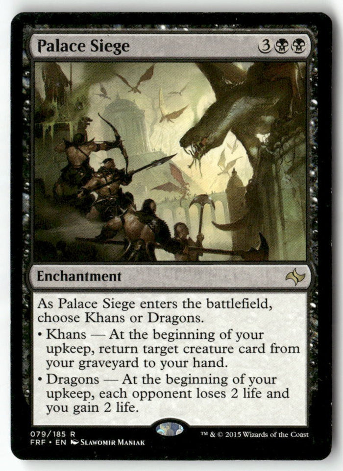MTG Palace Siege Fate Reforged LP Magic The Gathering