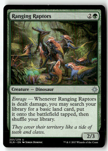 MTG Ranging Raptors Ixalan LP Magic The Gathering