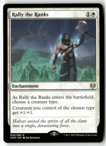 MTG Rally the Ranks Kaldheim LP Magic The Gathering