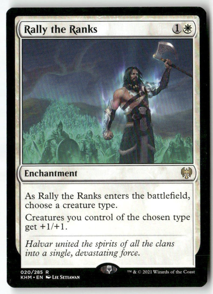 MTG Rally the Ranks Kaldheim LP Magic The Gathering