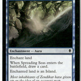 MTG Spreading Seas Zendikar LP Magic The Gathering