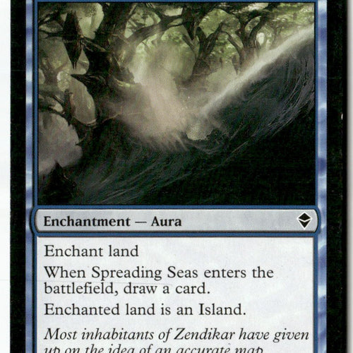 MTG Spreading Seas Zendikar LP Magic The Gathering