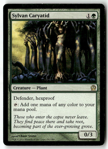 MTG Sylvan Caryatid Theros LP Magic The Gathering