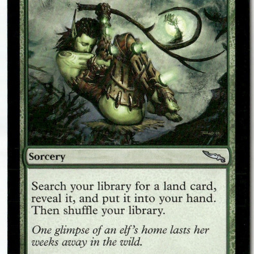 MTG Sylvan Scrying Mirrodin LP Magic The Gathering