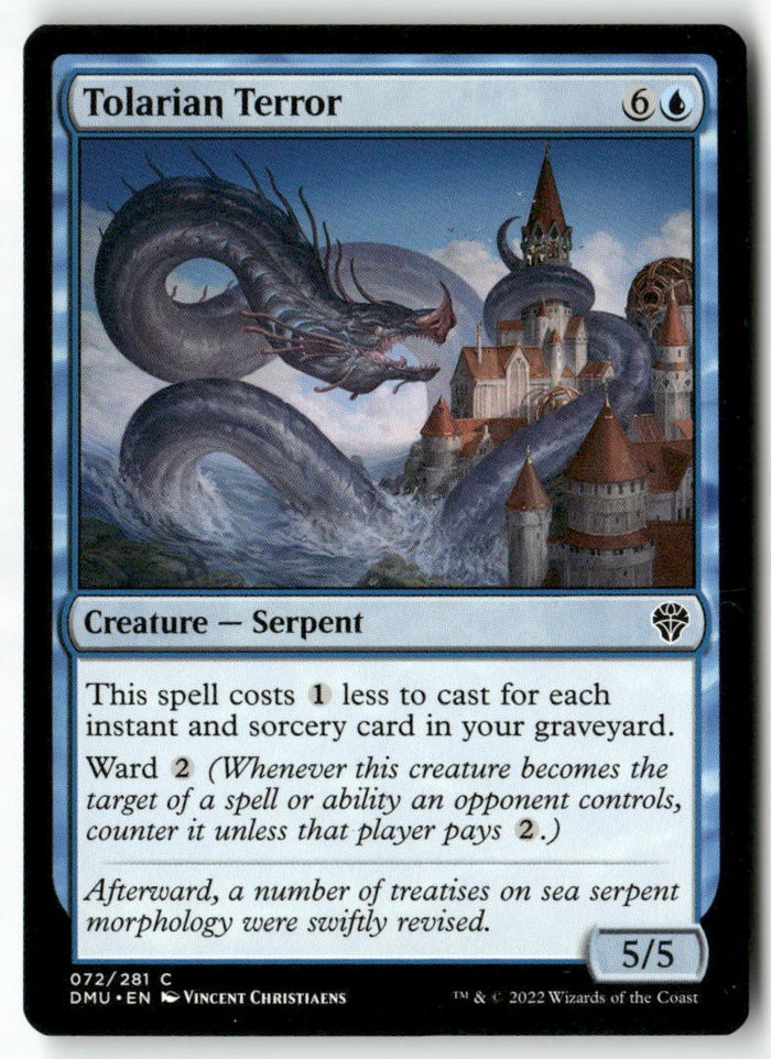 MTG Tolarian Terror Dominaria United LP Magic The Gathering