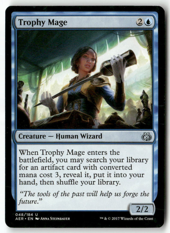 MTG Trophy Mage Aether Revolt LP Magic The Gathering