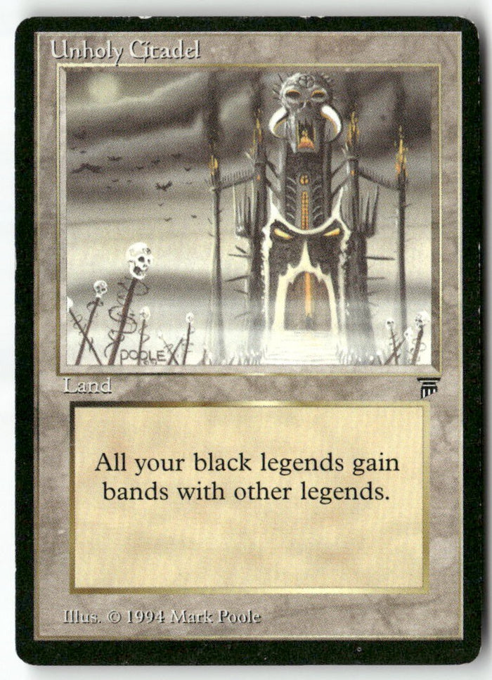 MTG Unholy Citadel Legends LP Magic The Gathering