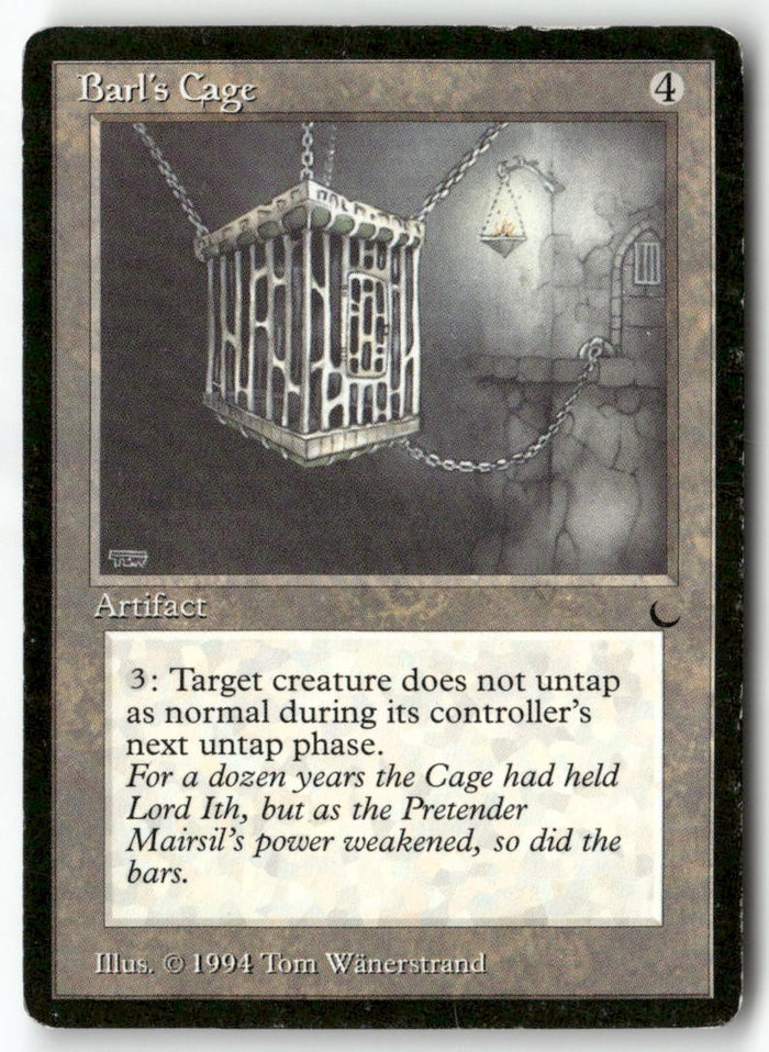 MTG Barl's Cage The Dark LP Magic The Gathering