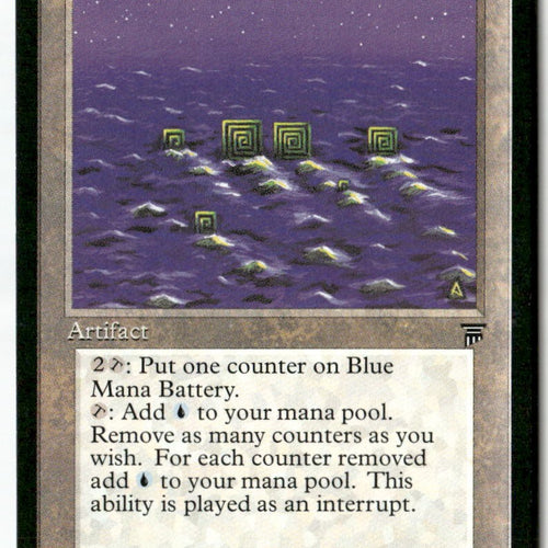 MTG Blue Mana Battery Legends LP Magic The Gathering