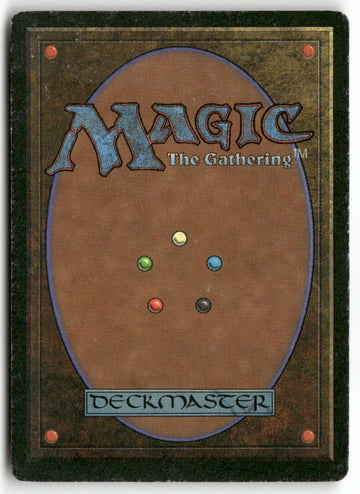 MTG Burrowing Unlimited Edition LP Magic The Gathering (back)