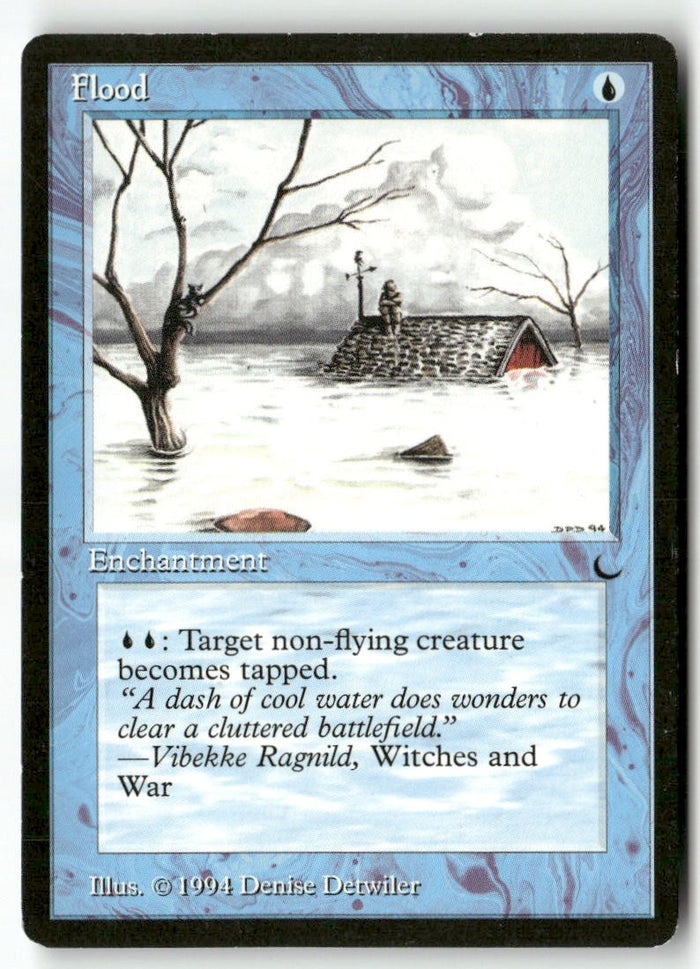 MTG Flood The Dark LP Magic The Gathering